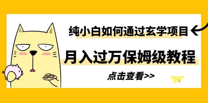 纯小白如何通过玄学项目保姆级教程