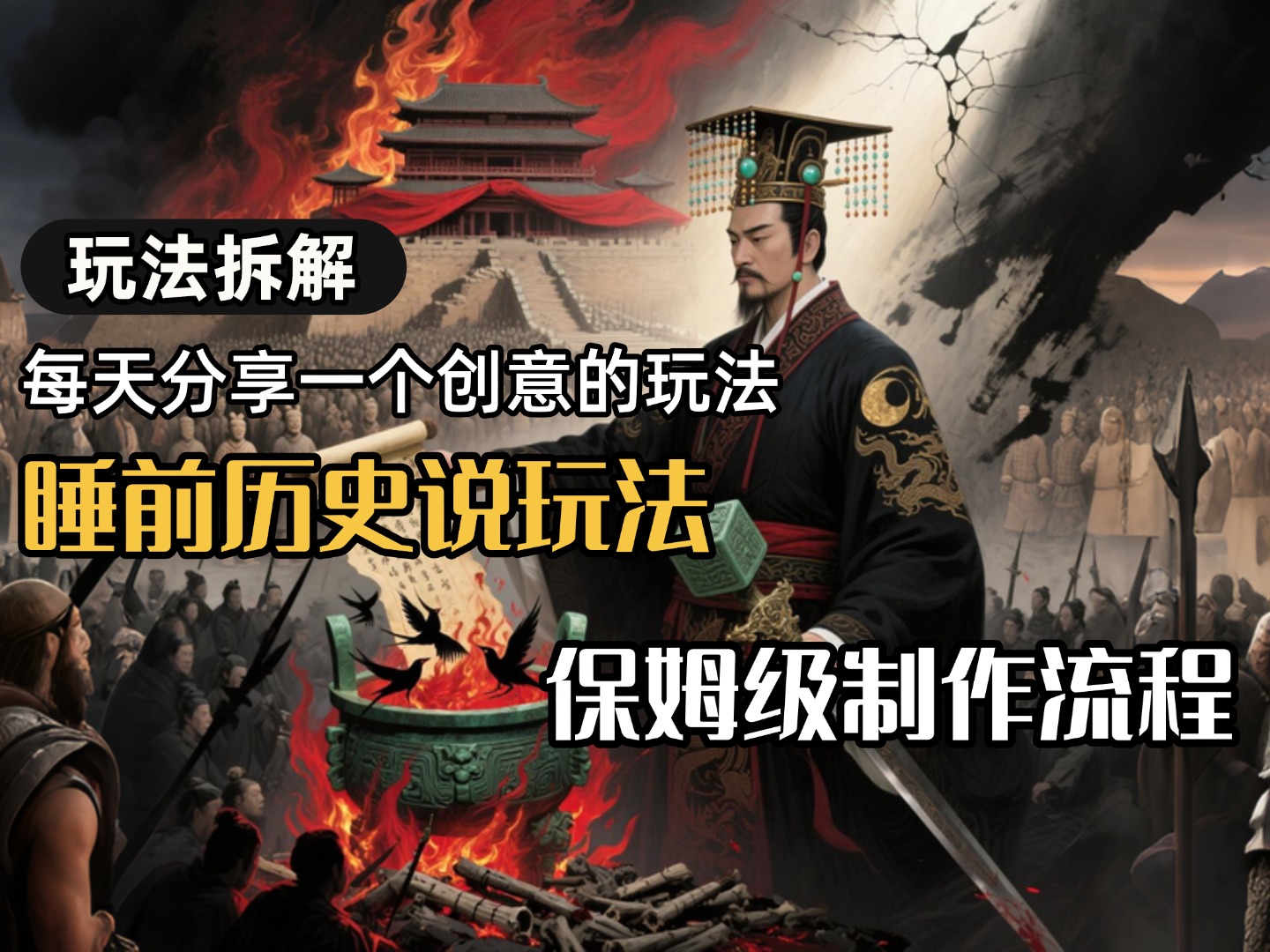 全流程拆解睡前历史说，保姆级教程