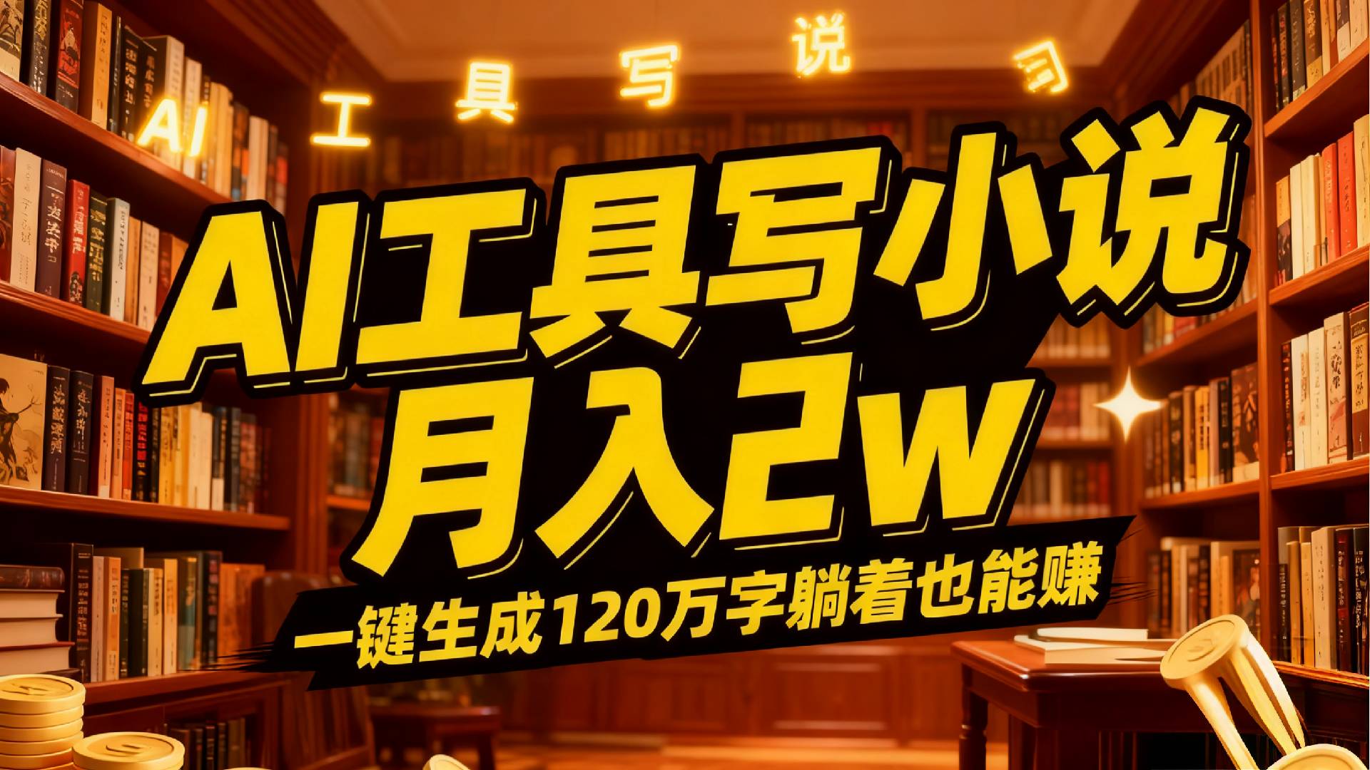 2026年AI工具写小说,一键生成120万字